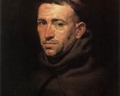 Head of a Franciscan Friar - 彼得·保罗·鲁本斯